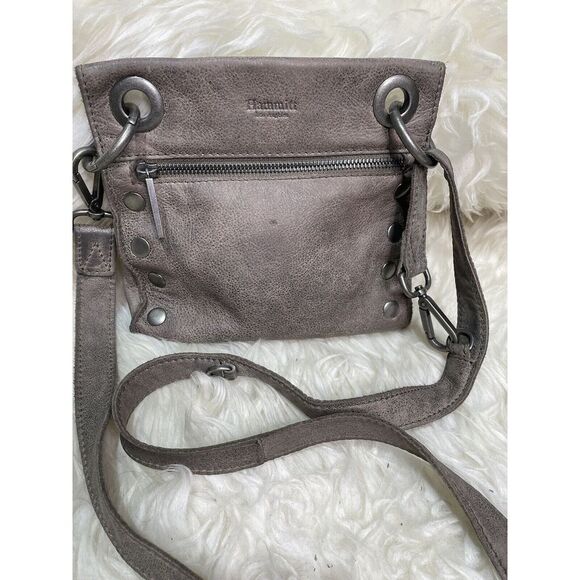 Hammitt Handbags - Hammitt Gray Suede Crossbody Bag